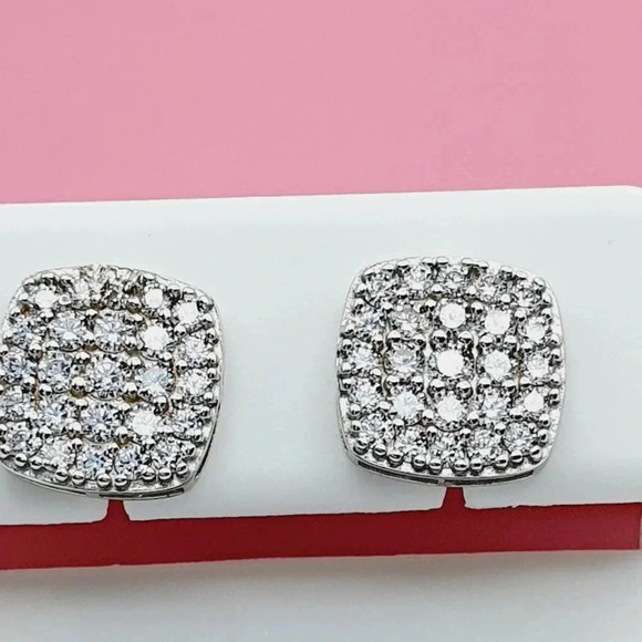 "925 Sterling Silver Cubic Zirconia Earrings, U19254585 - Picture 7 of 12